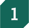The number one in a dark green square similar to the iborn logo.