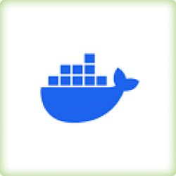 Docker logo.
