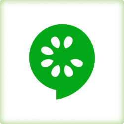 Cucumber logo.