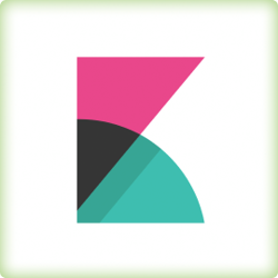 Kibana logo.