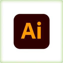 Adobe Illustrator logo.
